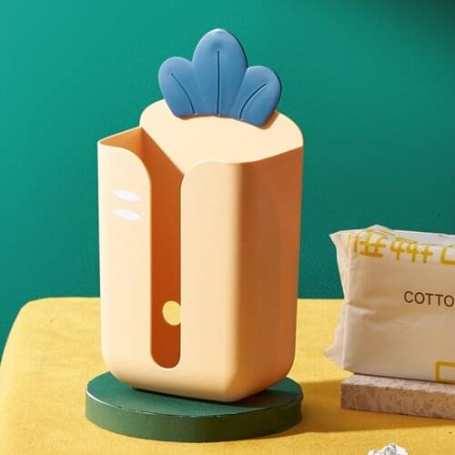 Tissue Box Cute Holder Wall Mounted Tissue Holder Organizer Container Countertop for Kitchen Bathroom Room WXV Sale