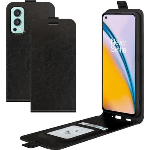 For Oneplus Nord 2 5G Case Flip Leather Cases For Oneplus Nord 2 5G High Quality Vertical Wallet Leather With credit card slot