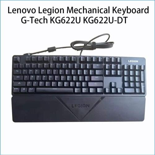 Lenovo Legion Mechanical Keyboard G-Tech KG622U KG622U-DT RGB USB Keyboard Black US English 103P