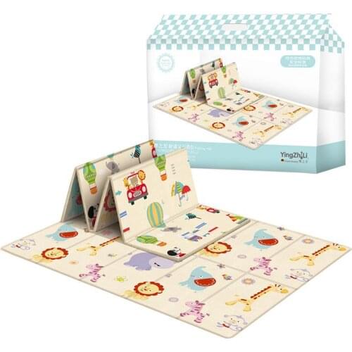 Non-toxic Foldable Baby Play Mat Educational Puzzle Mat Childrens Carpet Nursery Climbing Pad Kids Rug Activities Games Toys