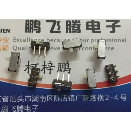 Original new 100% SSSS223200 miniature pull switch 6pin 2gear side slide switch straight into double row