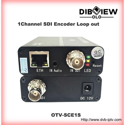 OTV-SCE1S SDI encoder Loopout onvif protocol iptv live streaming video encoder facebook youtube Wowza to HTTP/RTSP/RTP/RTMP/UDP