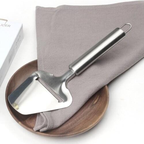 Portable Multi-Purpose Cheese Shovel Stainless Steel Slicer for Cake Pizza Butter Baking Cooking Kitchen Tool Grater Ralador
