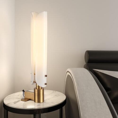 Postmodern minimalist Nordic creative designer home living room bedroom bedside decoration personality table lamps
