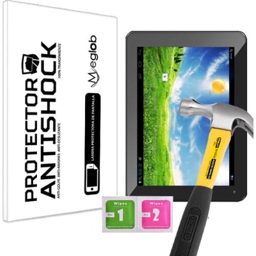 Screen protector Anti-Shock Anti-scratch Anti-Shatter compatible with Tablet Primux Tech Mistral 8