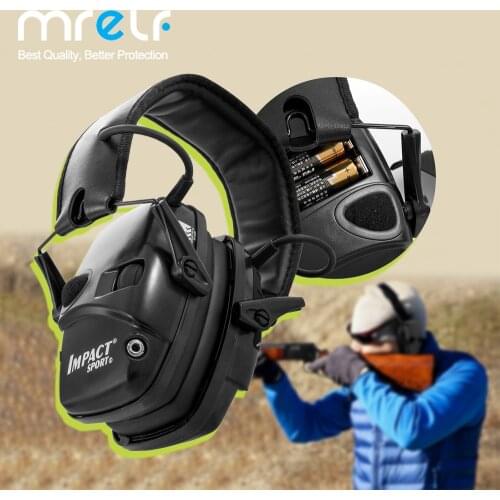 Ear Protection Hearing Protection Electronic Damper Sports Shooting Earmuffs Headphones Tactical In Ear Muffs Protection Huntin