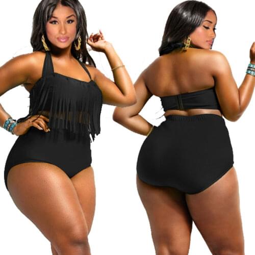 Women´s High Waisted Bikini Swimsuit Bathing Beach Swimwear Bottoms Plus Size Female Separate Two Piece Brazilian