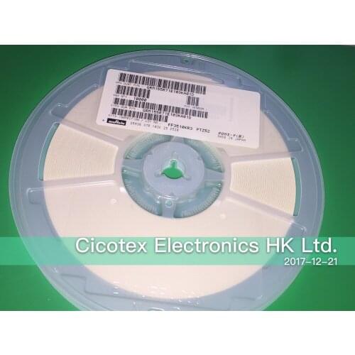 100pcs/lot GRM155R71E103KA01D SMD0402 CAP CER 10000PF 25V X7R 0402