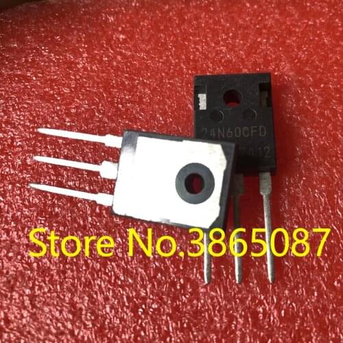 24N60CFD SPW24N60CFD TO-247AD TO-247 N-CHANNEL SI POWER MOSFET TRANSISTOR MOS 100PCS/LOT ORIGINAL NEW