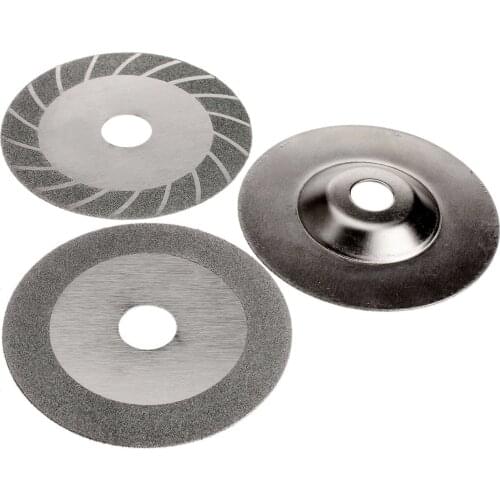 3Pcs Mini Circular Saw Blades Dremel Cutting Disc Cutter Grinding Wheel Set Dremel Accessories Power Tool for Dremel Rotary Tool
