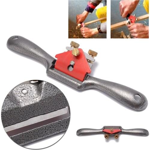 9inch Mini Manual Wood Planer Quality Metal Bird Planing Deburring Planer Spoke Shave Adjustable Saw Blade For Woodworking