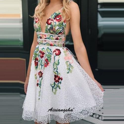 Aixiangsha V-neck Women Dresses