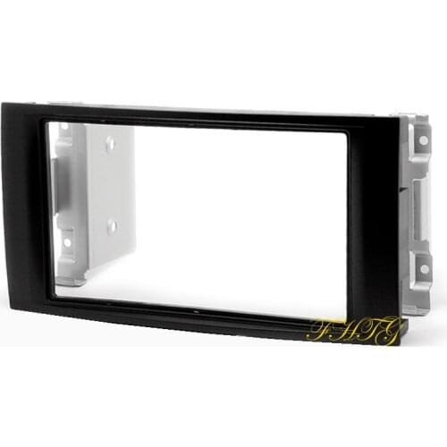 Car Radio Fascia,Dash Kit is suitable for 2009 Volkswagen Touareg,Double Din Car Audio Frame