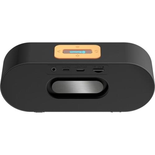 F1 Bluetooth Speaker Stereo Subwoofer Portable Wireless Loudspeaker with Double Horn TF Card Mini Sound Box Column Music Player