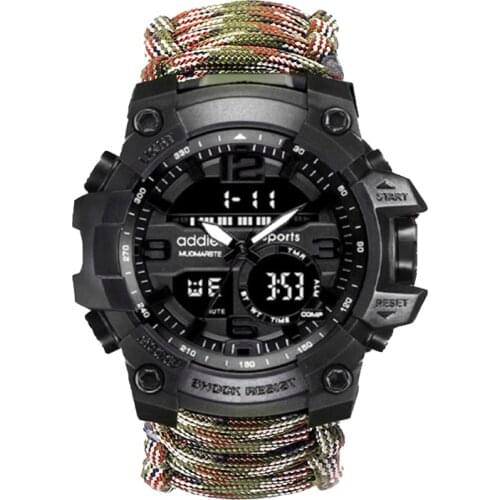 Mens Army Watch Shock Camouflage Quartz Analog Wristwatch Man Sports Military Watches For Boys Relogio Masculino Waterproof 30M