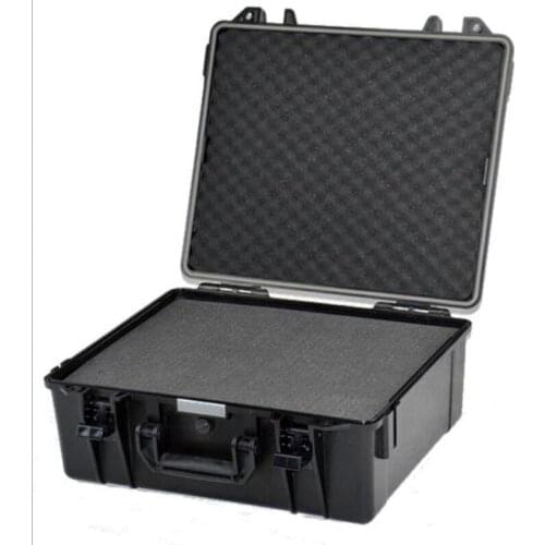 Tool case toolbox suitcase Impact resistant sealed waterproof ABS case Photographic equipment box camera case with pre-cut foam
