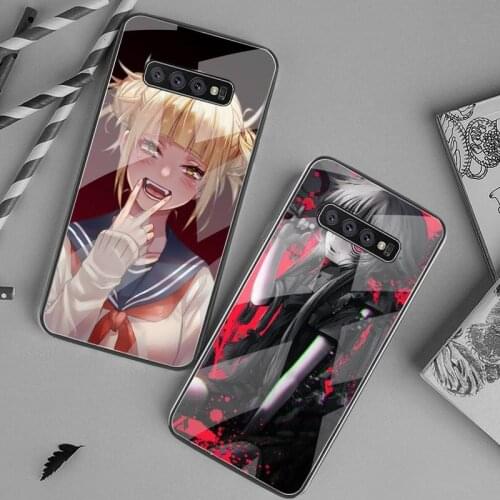 Bloody Anime Future Diary Phone Case Tempered Glass For Samsung S20 Plus S7 S8 S9 S10 Plus Note 8 9 10 Plus