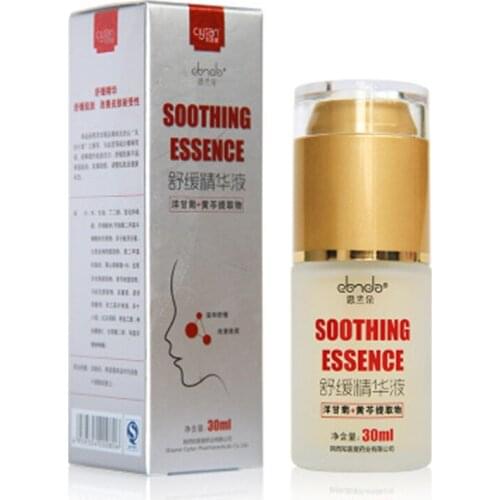 Clando 30ML Plant Extract Soothing Essence Liquid Face Care Deep Repair Repair Allergic Skin Relieves Skin Redness Face Cream