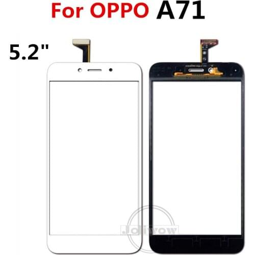 For OPPO A71 touch screen panel Front Outer Screen Glass Lens cover replacement parts For oppo A 71 A71 touch screen Front glass