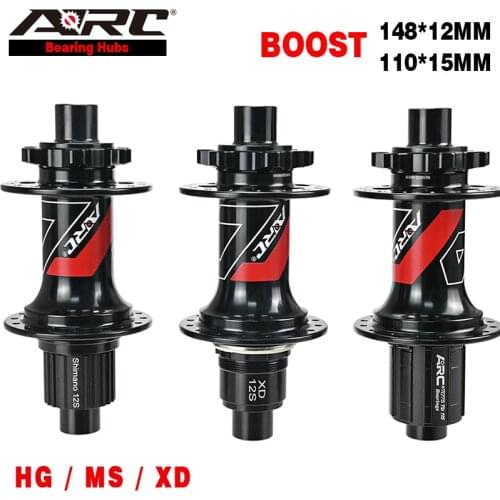 ARC Micro Spline Hub MTB Boost hub Sram XD/XDR 12 Speed Front 15x110 Rear 12x148 32 holes Shimano 8 9 10 11 Speed Bike Wheel Hub