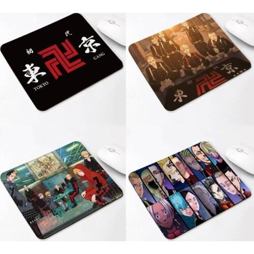 20x24cm tokyo revengers mouse pad animegamer small mouse pad desk for teen girls for bedroom mini mousepad