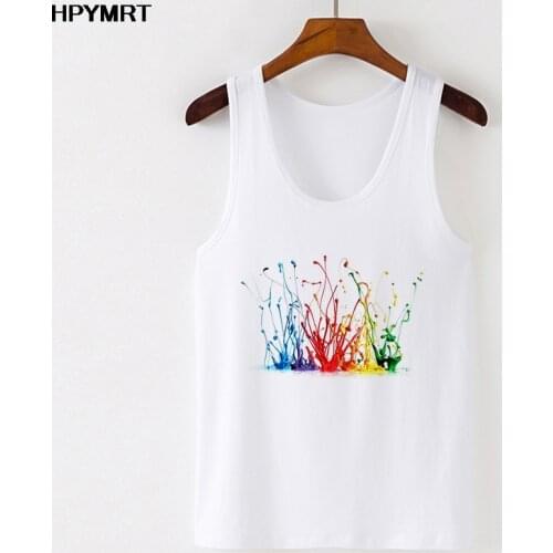 New Summer cosmetic Printed Harajuku Camisole Vest Tank Tops Women Tshirt Streetwear Casual Sleeveless Plus Size Female Clothing