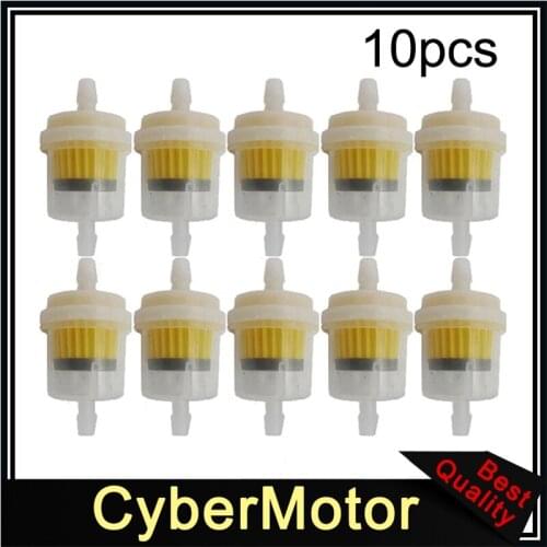 Motorcycle Petrol Gas Inline Fuel Filter For Dirt Pit Trail Bike 4 Wheeler Quad ATV Quad Kids Baby Mini Moto Pocket Bike