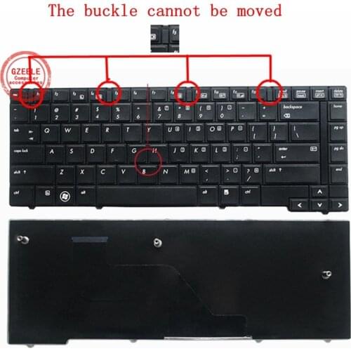 US/RU New Keyboard for HP EliteBook 8440P 8440W 8440 Laptop BLACK No mouse stick