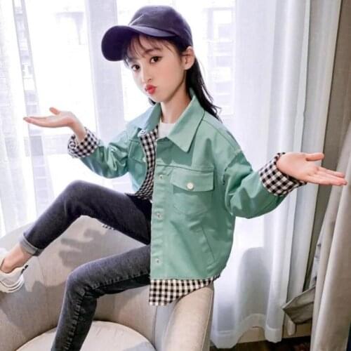 New Arrival Girls Clothing Spring Autumn Girls Coat Baby Kids Outwear Cute Casual Jackets Outwear Age For 3T 4 5 6 8 10 12 Year