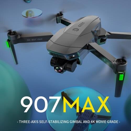 SG907 MAX Drone RC Professional Brushless GPS Quadcopter 4K HD Camera 3-axis Gimbal 5G WIFI FPV Optical Flow Positioning Dron