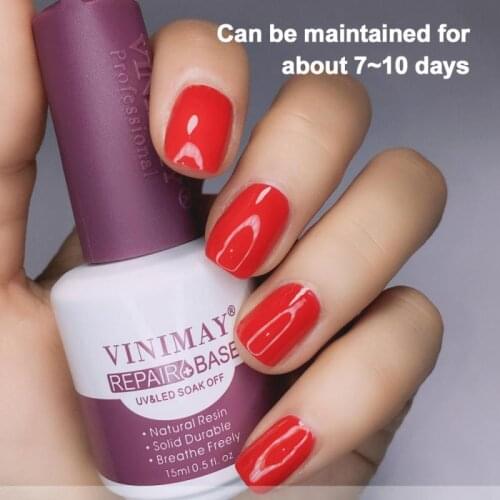 15ml Rubber Base Coat UV Fast Dry Varnish Long Lasting Shiny Gel Nail Polish Primer For Nail Art Design Rubber Base Gel TSLM1