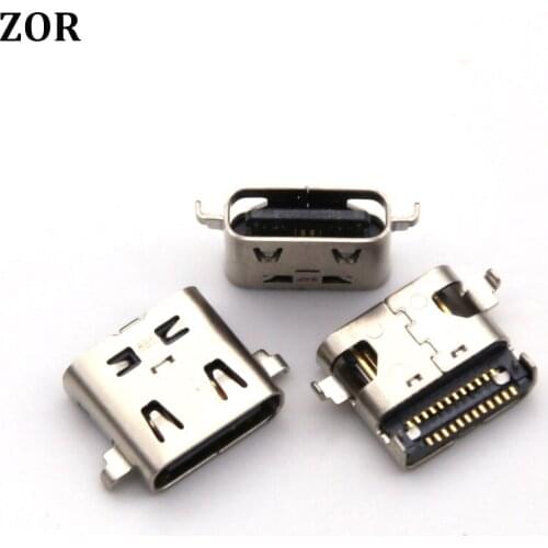 2pcs micro mini usb jack socket connector charging port female dock for smartisan nut pro 2