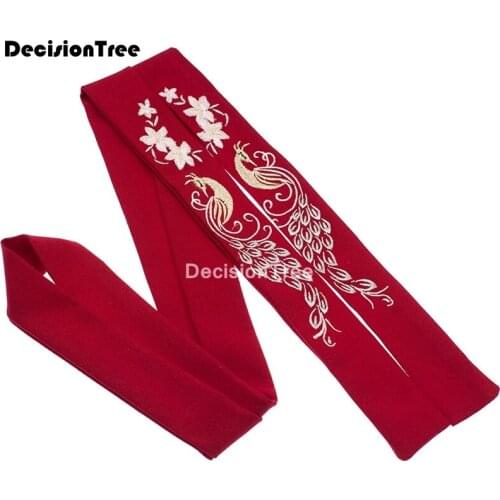 2021 traditional chinese hair accessories hanfu hair band embroidery tassel ribbon hair ribbons china style headdress headwear