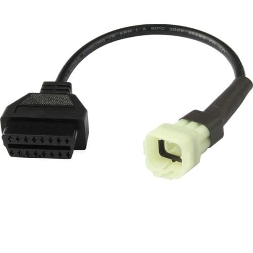 3 Pcs/Lot 6 To 16 Pin Motorcycle Diagnostic Tools OBD2 Adapters OBD Extension Cable For KTM Duke RC Connectors