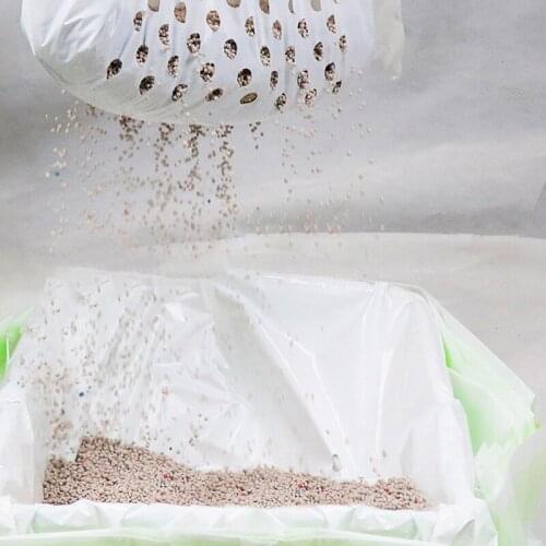 7PCS Home Hygienic Drawstring Cat Sand Filter Bags Reusable Portable Puppy Litter Box Tray Home Accessories Pet Supplies new