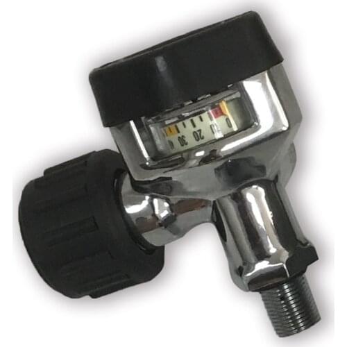 AC921 Compressed Air Paintball Tank/Cylinder Use Black Valve for Hunting/CO2 Accessories/Tank Refill Airgun Gauge AC921 Aceccare