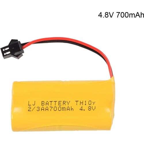 4.8V 700mah 2/3AA Ni-CD rechargeable battery pack for Jiaqi TT660 662 665 remote control deformation car robot electric toy part