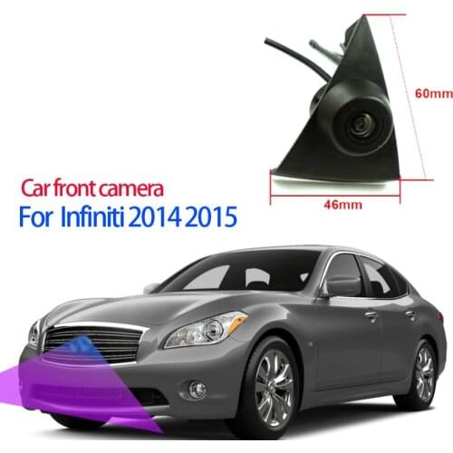 Car Special Front HD high quality Camera For Infiniti 2013- 2020 Car front camera Waterproof Night Vision CCD