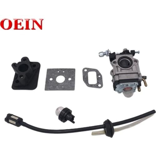 Carburetor Base Connector Intake Manifold Fuel Hose 43cc 52cc 40-5 BC430 CG430