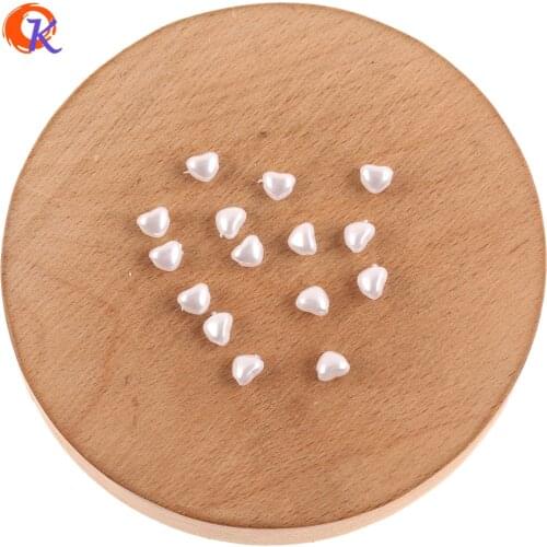 Cordial Design 800Pcs 5*6MM Acrylic Beads/Hand Made/Jewelry Accessories/Imitation Pearl Bead/DIY Bead Making/Earring Findings