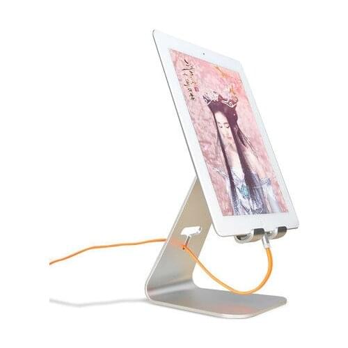 For iPad Pro 12.9 iPad Air2 4 Aluminum Alloy Desktop Laptop Holder Tablet Stand Newest One-piece Design Silver/Gold