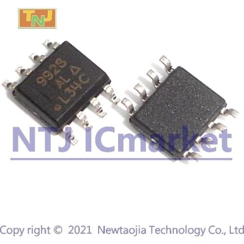 10 PCS SI9928DY SOP-8 SI9928 9928 SI9928DY-T1-E3 20-V (D-S) MOSFET Transistor Chip IC