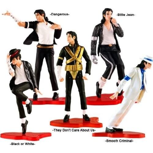MJ PVC Figure Collection Model Toy 12cm 5pcs/set