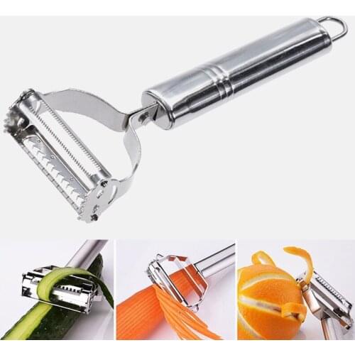 Multi-function Fruit Peeler Vegetable Fruit Peel Anpro Stainless Steel Peeler Grater Shredder Slicer Grater Kitchen Accessories