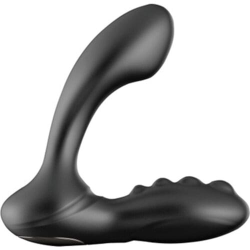 Male Prostate Massager Vibrators 360 Degree Rotate Wireless Prostate Vibrator Chargeable Anal Plug Masturbator For Men Sex Toys