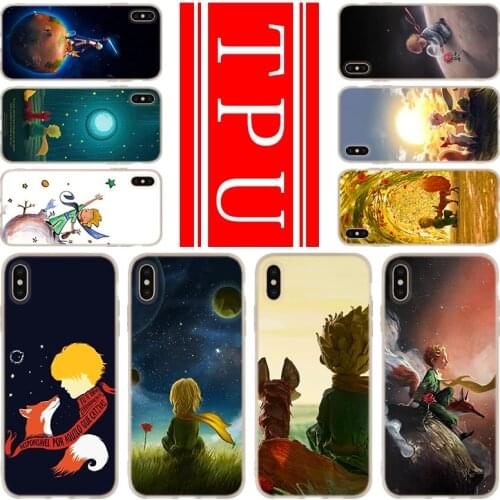 Soft TPU case For iPhone 12 Mini 11 Pro XS Max XR X 8 7 6 Plus 5S SE S Cover The little prince fox 2020