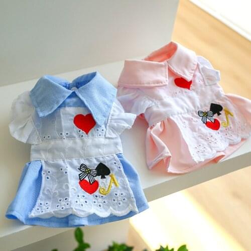 PETCIRCLE Dog Clothes Puppy Teddy Schnauzer Pomeranian Chihuahua Bichon Dog Cute Pet Clothes Hawaiian Flower Skirt Dress