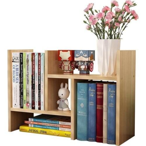 Students Desk Organizer Flexible Magazine Organizers Bookcase Bookshelf Stationery Storage Holder Stand Desktop Shelf Rack