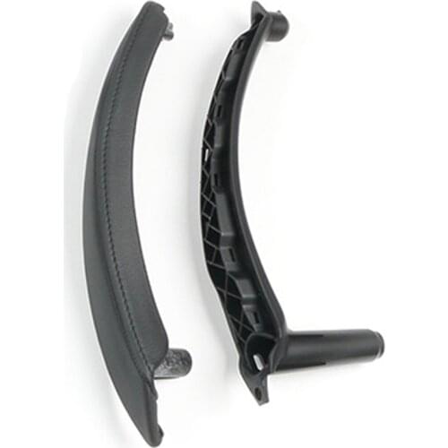 Car Inner Door Panel Handle Pull Trim Cover Auto Interior Armrest For BMW X5 X6 E70 E71 E72