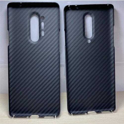 Ultra-thin Carbon Fiber Phone Case Cover for Oneplus 8/ 8 Pro Phone Quick Release Shockproof Back Cover Shell for Oneplus 8 Pro